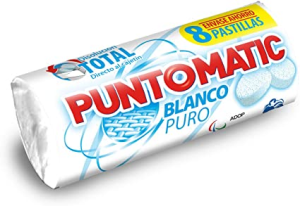 Puntomatic ropa blanca 8p. 4 dosis